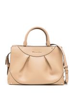 Michael Kors sac porté épaule Enzo médium en cuir - Marron