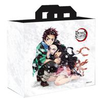 Demon Slayer: Kimetsu No Yaiba Tote Bag Tanjiro & Nezuko White - thumbnail