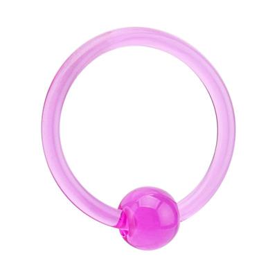 Ball Closure Ring Acryl Piercingringen