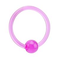 Ball Closure Ring Acryl Piercingringen