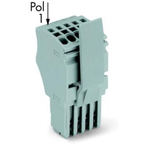 WAGO 2020-104/124-000 Connector, female Grijs 50 stuk(s)