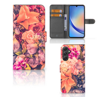 Samsung Galaxy A24 4G Hoesje Bosje Bloemen - thumbnail