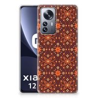 Xiaomi 12 Pro TPU bumper Batik Brown