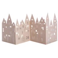Adventskalender Silhouette, papier Maat: