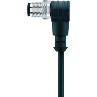 Escha 8043832 Sensor/actuator connector, geassembleerd M12 Aantal polen: 5 Stekker, haaks 2.00 m 1 stuk(s) - thumbnail