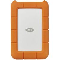 LaCie Rugged USB-C externe harde schijf 2000 GB Oranje, Zilver - thumbnail