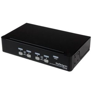 StarTech.com 4-poort 1U-Rack USB KVM-switch met OSD