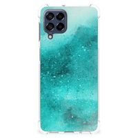 Back Cover Samsung Galaxy M53 Painting Blue - thumbnail