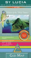 Wegenkaart - landkaart St Lucia | Gizi Map - thumbnail