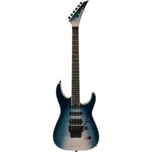 Jackson Pro Plus Series Soloist SLA3Q EB Polar Burst elektrische gitaar met gigbag