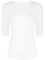 YMC t-shirt Charlotte en coton biologique - Blanc