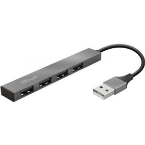 Trust Halyx Aluminium 4-Port Mini USB Hub