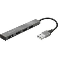 Trust Halyx Aluminium 4-Port Mini USB Hub