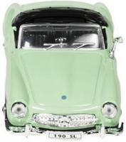 Welly Metalen Mercedes Benz 190 SL (1955): Groen