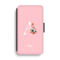 Pink Bouquet: iPhone XS Max Flip Hoesje