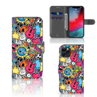 Apple iPhone 11 Pro Wallet Case met Pasjes Punk Rock - thumbnail