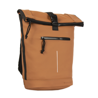 New Rebels Mart New York Cognac 21L Rugtas Rolltop Waterafstotend Laptop 15.6" - thumbnail