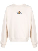 Vivienne Westwood sweat en coton biologique à motif Orb - Tons neutres