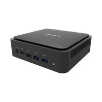 Gigabyte GB-BEI7-1260 PC/workstation barebone Zwart Ingebouwde luidsprekers i7-1260P 3,4 GHz - thumbnail