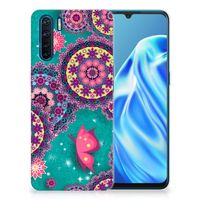 OPPO A91 Hoesje maken Cirkels en Vlinders