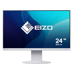 EIZO EV2460-WT LED-monitor Energielabel B (A - G) 60.5 cm (23.8 inch) 1920 x 1080 Pixel 16:9 5 ms VGA, DVI, DisplayPort, HDMI, Hoofdtelefoon (3.5 mm jackplug),