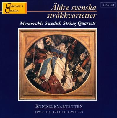 Memorable Swedish String Quartets 3 - CD (7391782215038)