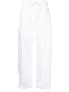 TOTEME pantalon cargo à taille haute - Blanc