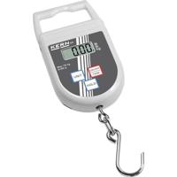 KERN Hangweegschaal CH 50K100 (weegbereik 50 kg, leesbaarheid 100 g, hold-functie, incl. meetlint uittrekbaar, universele weegschaal, voor controlewegen bij de ingang van de goederen/uitgang)