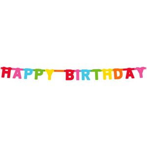 Letterslinger Happy Birthday Rainbow (1.5m)