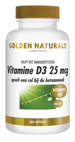 Golden Naturals Vitamine D3 25 mcg