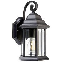 Deko Light Saiph 341244 Wandlamp E27 Zwart, Doorschijnend - thumbnail