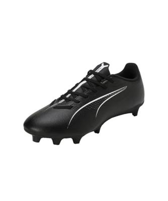 PUMA Unisex Ultra 5 Play Fg/Ag voetbalschoen, Puma Zwart Puma Wit, 43 EU