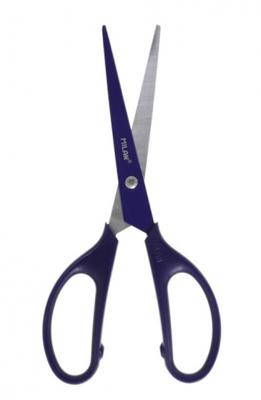 Milan schaar Acid 17 cm staal blauw