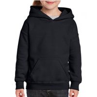 Zwarte capuchon sweater voor meisjes