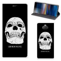 Mobiel BookCase Sony Xperia 10 Plus Skull Eyes