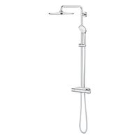 GROHE Euphoria Regendoucheset Opbouw - hoofddouche 31cm - massage handdouche rond - chroom 26075001