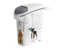 Curver PetLife Voercontainer 10 kg 23L Droogvoercontainer voor honden 23,5x49,7x50,30cm