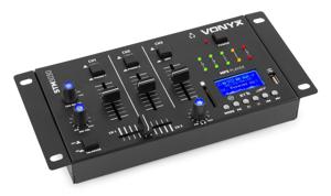 Vonyx STM3030 3-kanaals mixer met USB en Bluetooth