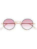 Matsuda lunettes de soleil à monture ronde - Rose