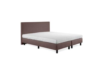 Beddenleeuw Boxspring Bed Nora - 80x200 - Incl. Hoofdbord + Matras - Bruin