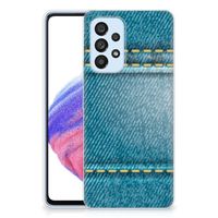 Samsung Galaxy A53 5G Silicone Back Cover Jeans