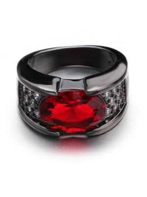 gepersonaliseerd Robijn Diamant Ring