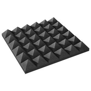 Auralex Studiofoam Pyramid Charcoal 61x61x10cm absorber grijs (6-delig)