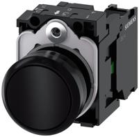 Siemens SIRIUS ATC knop rond kunststof zwart knop gegalvaniseerd 1 NA schroef