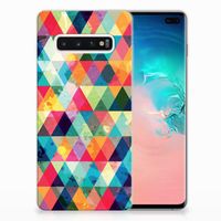 Samsung Galaxy S10 Plus TPU bumper Geruit