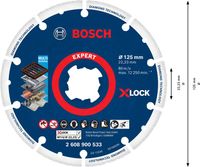 Bosch Accessoires X-LOCK | diamantmetaalschijf | 125 x 22,23 mm - 2608900533