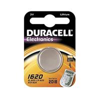 Duracell 5000394030367 DL1620 3V lithium knoopcelbatterij, 1-pack metallic