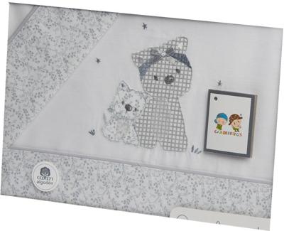 Gamberritos bedbumper 60 x 120 cm junior katoen