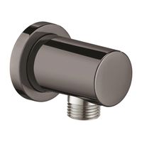 GROHE Rainshower Wandaansluitbocht - ronde rozet - hard graphite 27057A00 - thumbnail