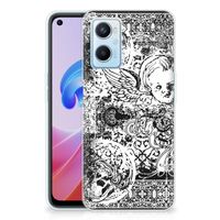 Silicone Back Case OPPO A96 | OPPO A76 Skulls Angel - thumbnail